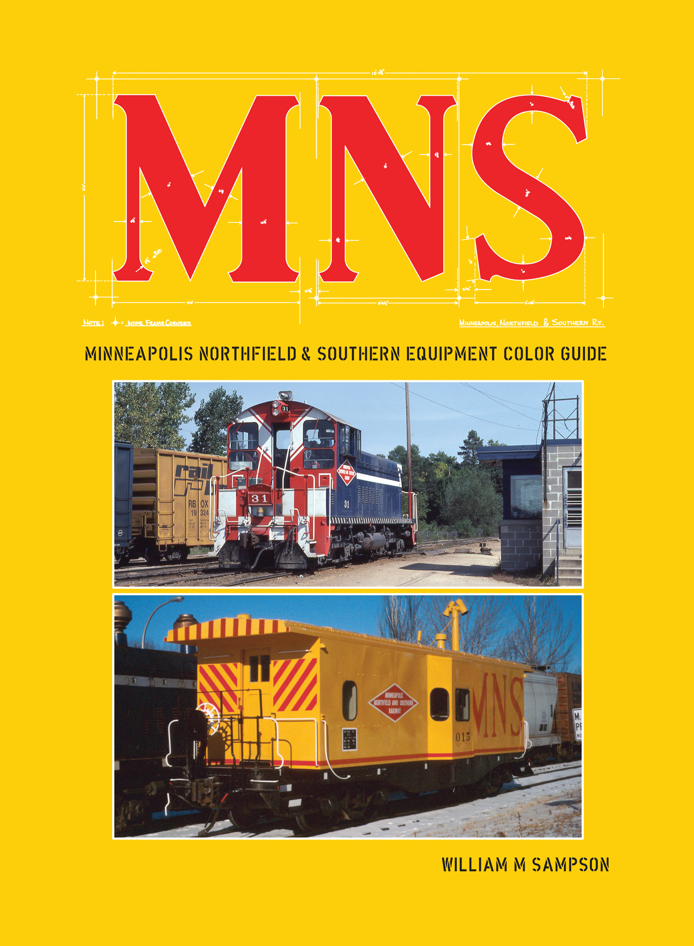 Minneapolis Northfield & Southern Railroad Equipment Color Guide